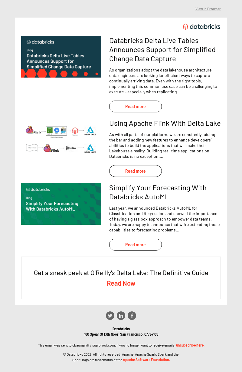 Databricks Blog Round Up: Databricks Delta Live Tables Announces Support for Simplified Change Data Capture