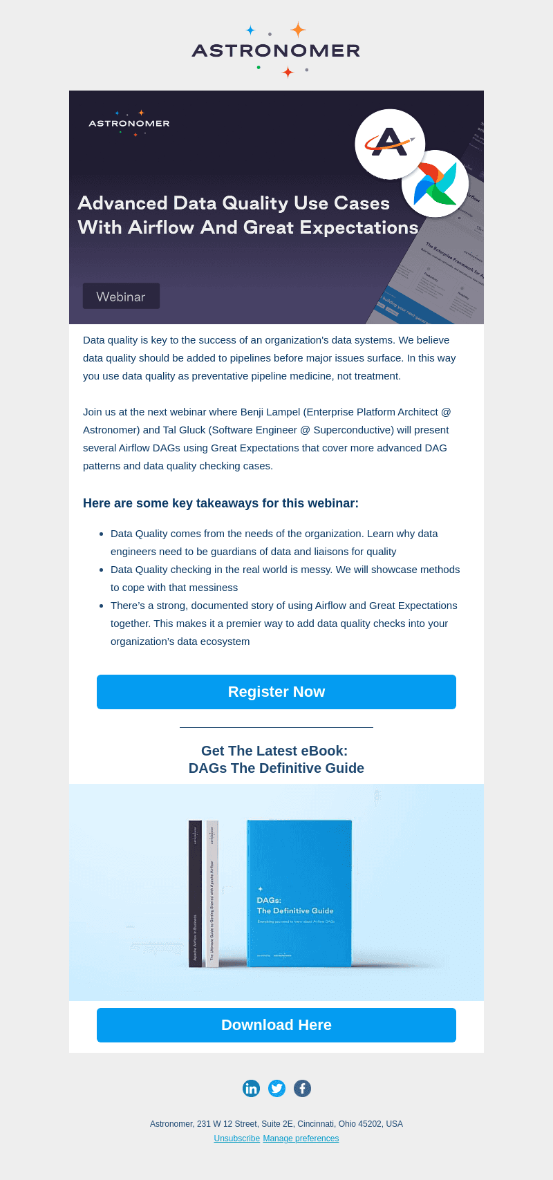 [Webinar] Data Quality With Airflow And Great Expectations