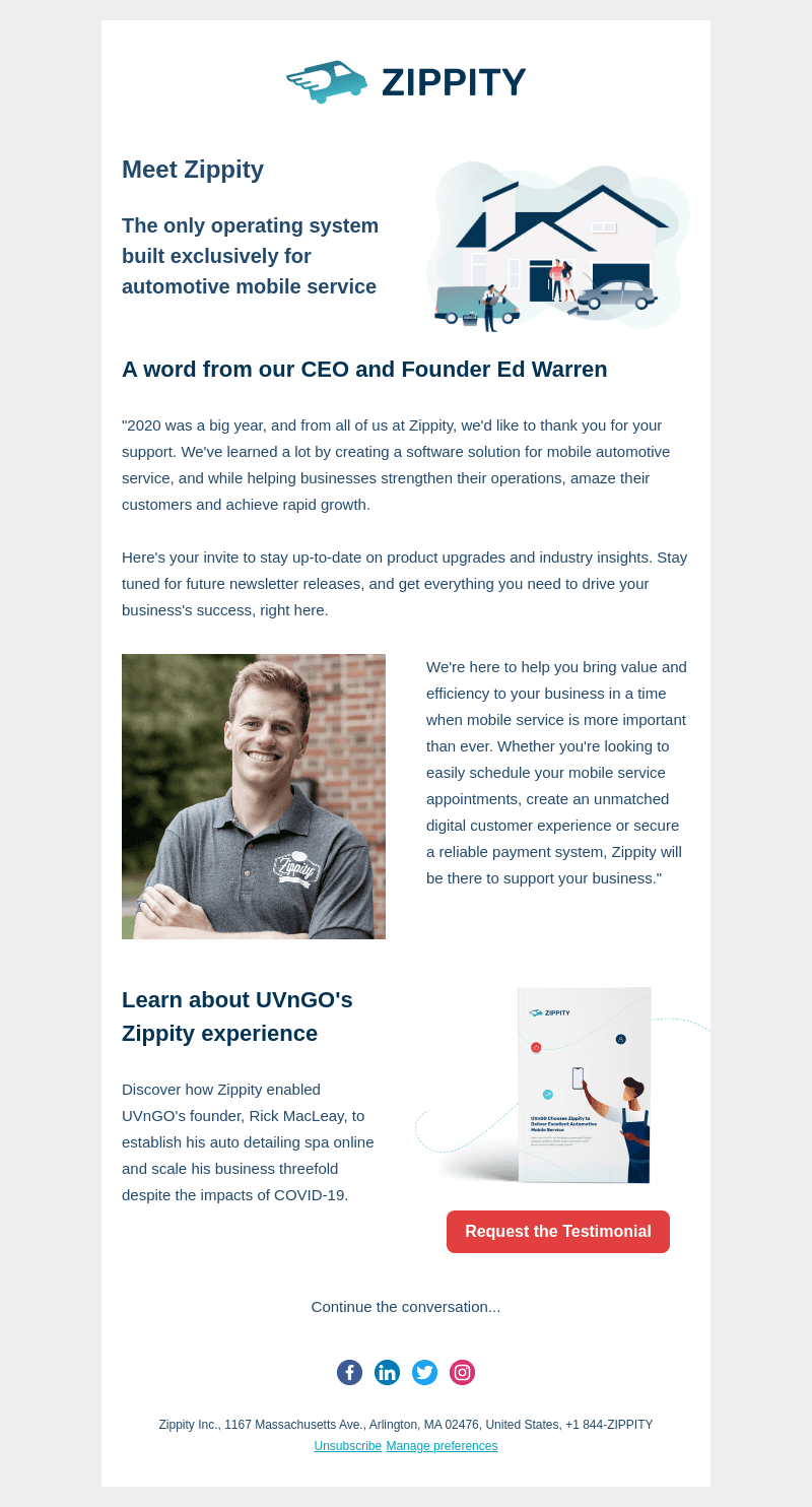 Zippity email from Wed, Mar 16, 2022