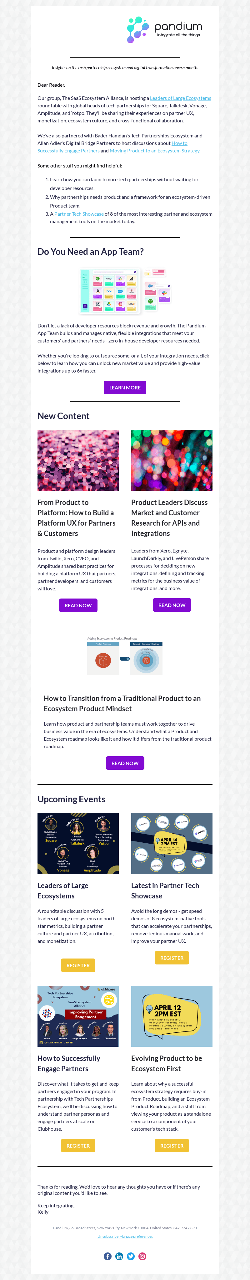Scaling a Tech Partner Program, Product Ecosystem Strategy, Partner Tech Showcase, and more