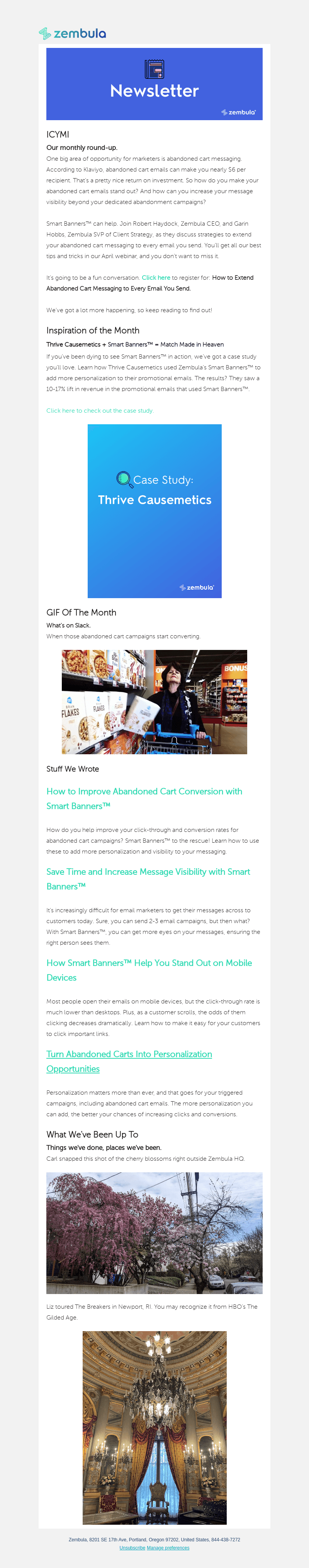 How to improve your abandoned cart message visibility