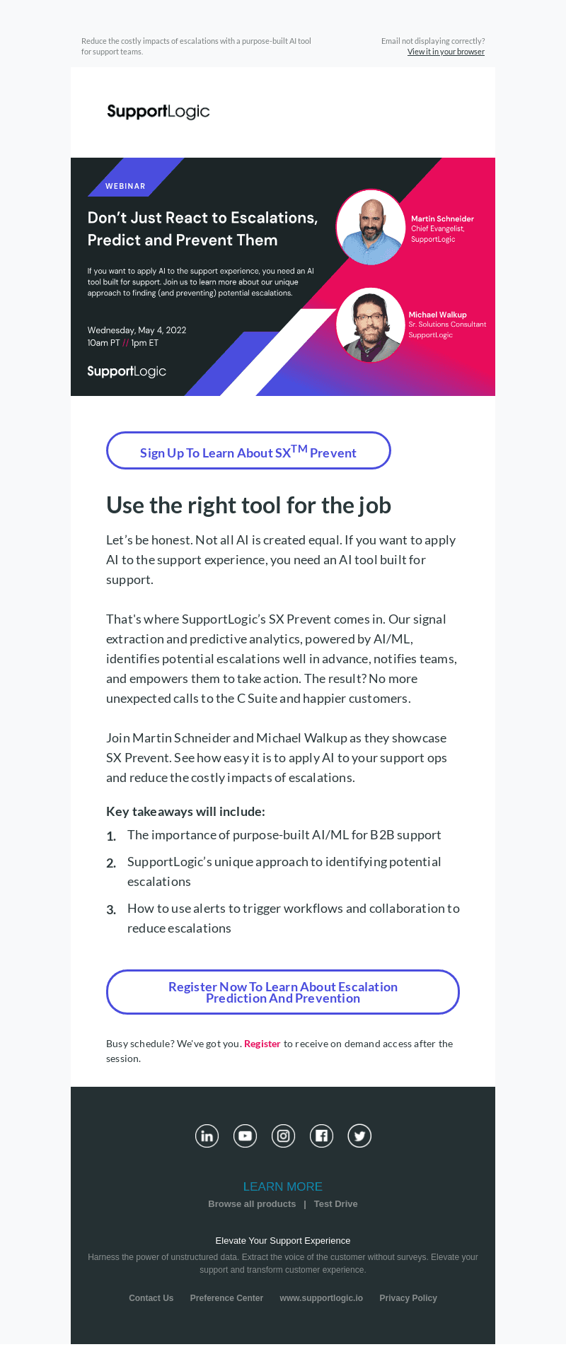 [Webinar] Predict and Prevent Escalations with SX Prevent