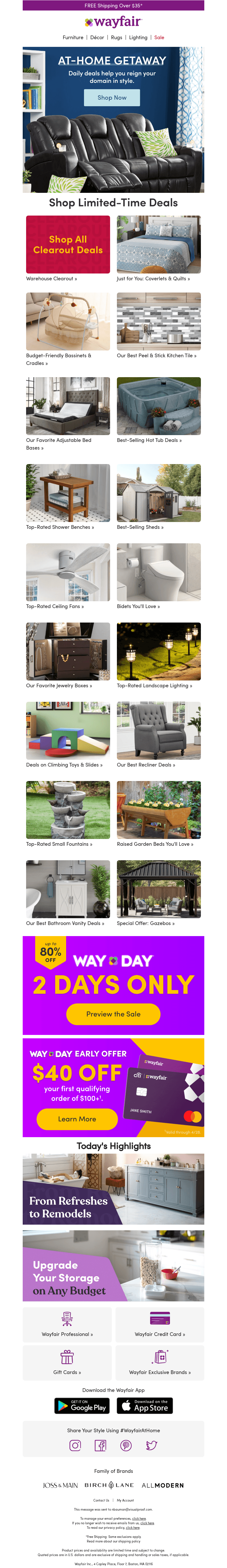 RECLINERS