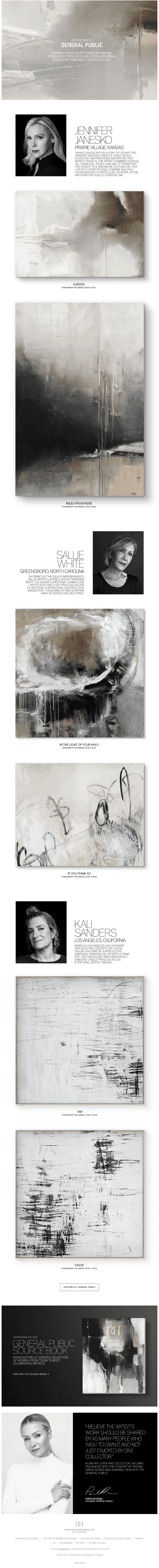 Abstract Paintings Curated by General Public