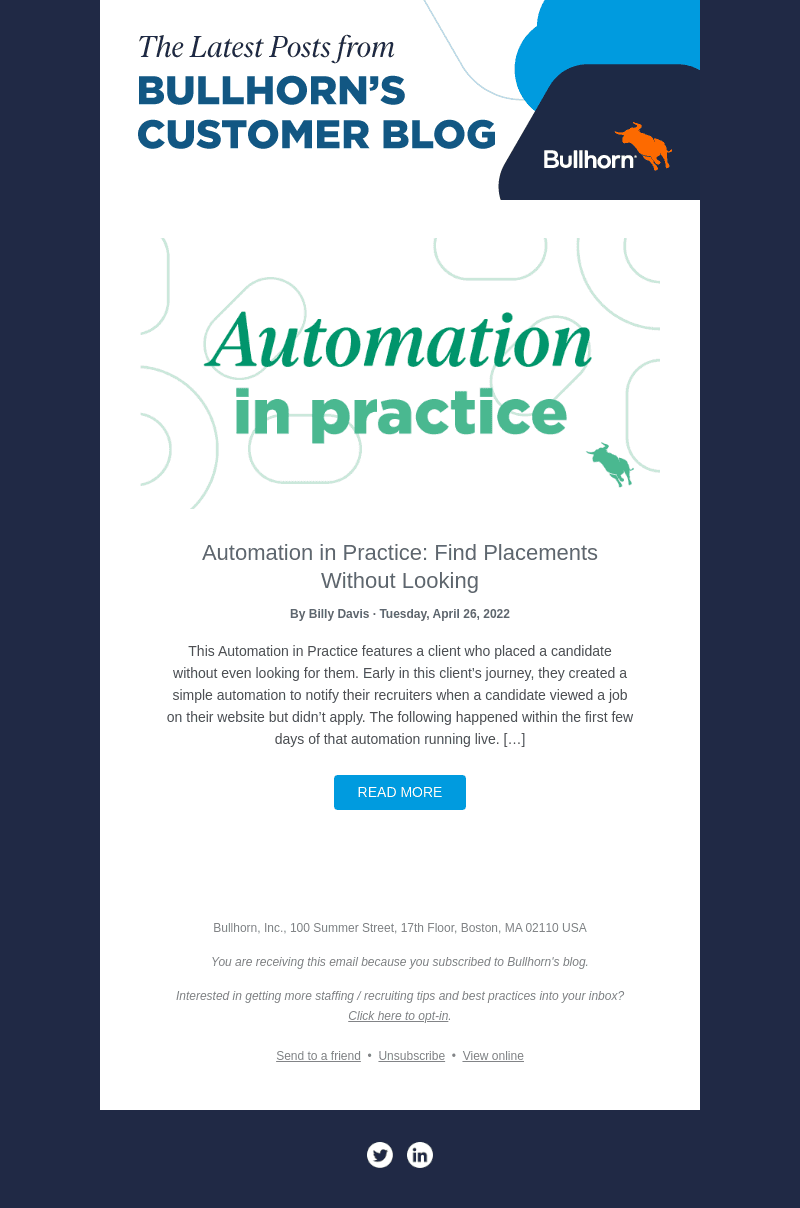 Automation in Practice: Find Placements Without Looking