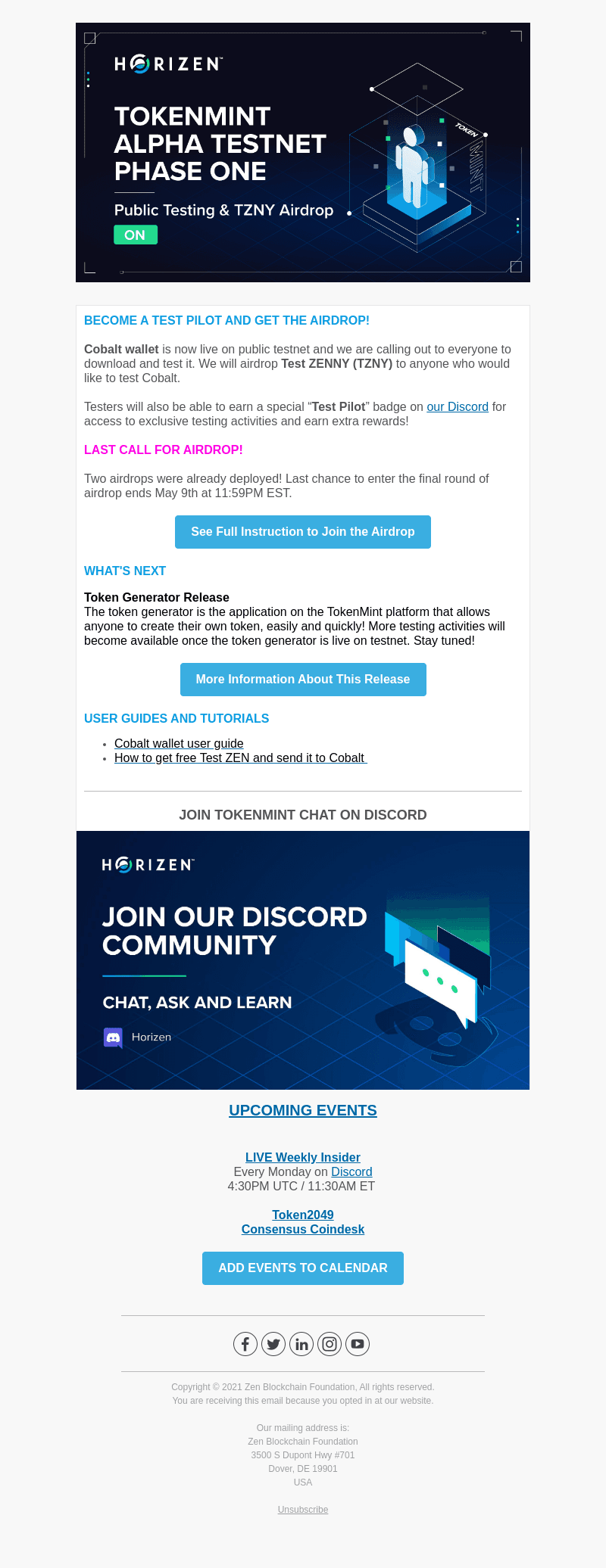 🤑Join TZNY Airdrop Now!