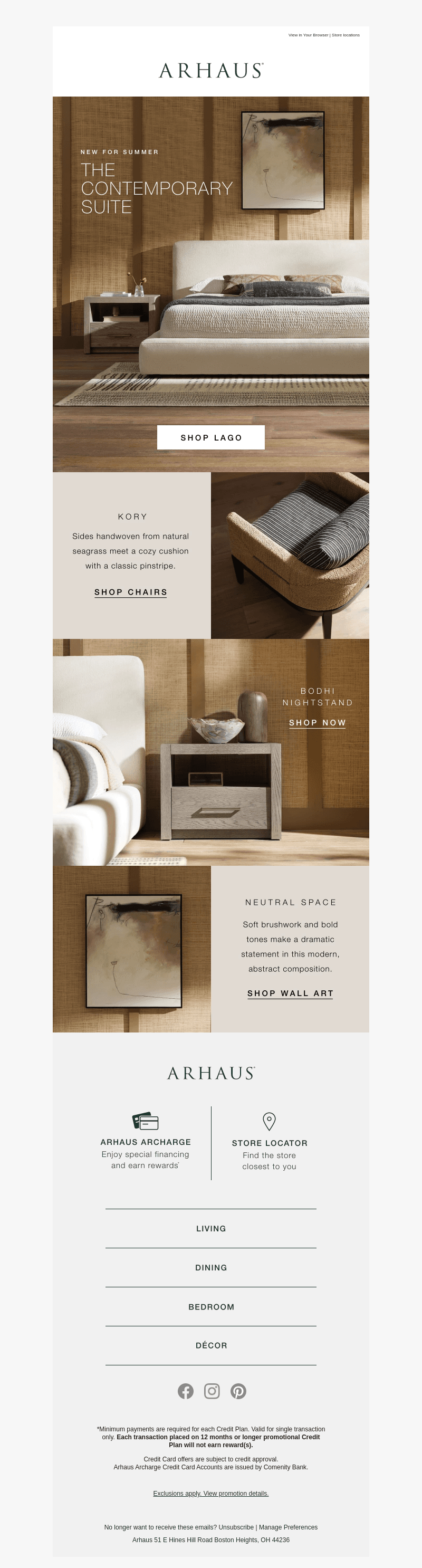 NEW: The Contemporary Suite