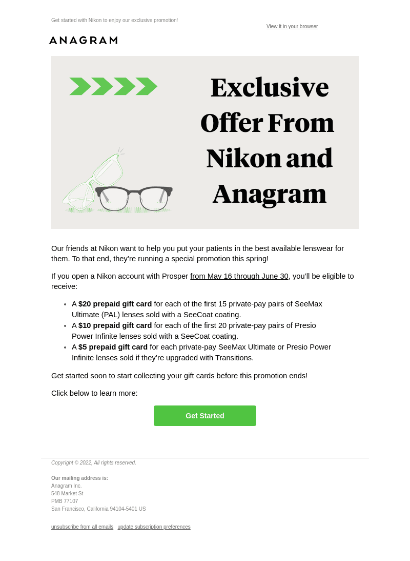 Anagram email from Thu, May 12, 2022