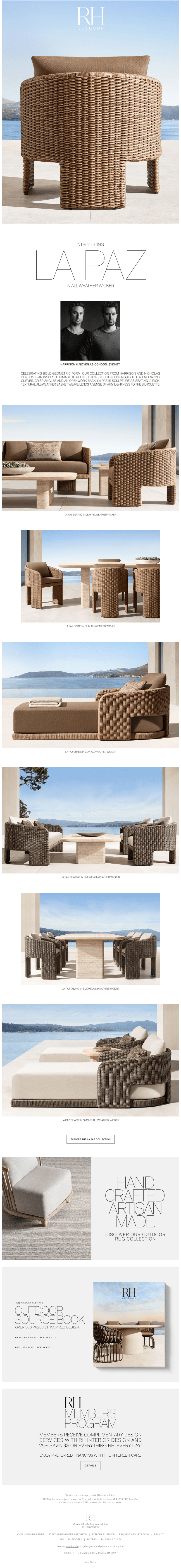 Introducing the La Paz Collection in All-Weather Wicker