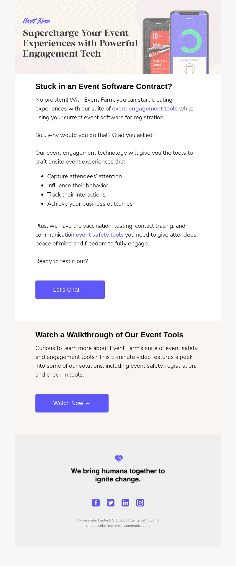 Stuck in an Event Software Contract?