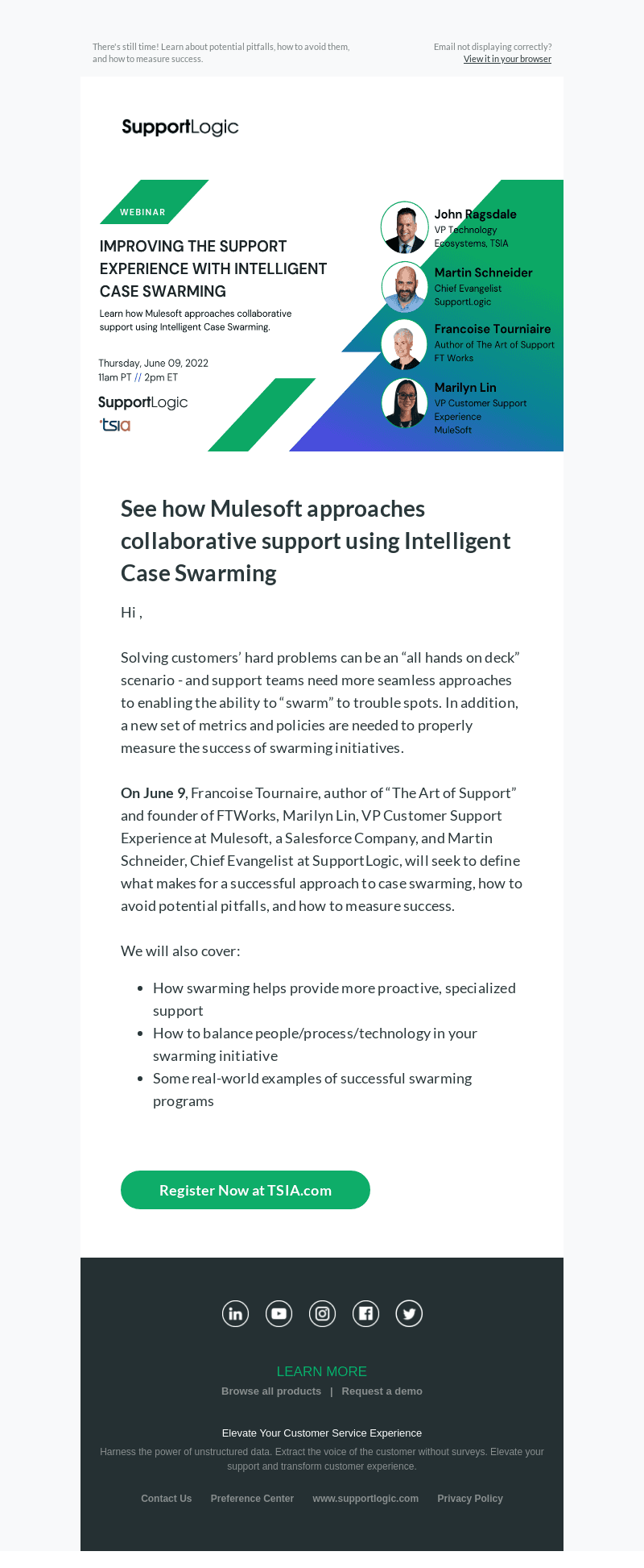 [Last chance] Is swarming the best model for collaborative support?