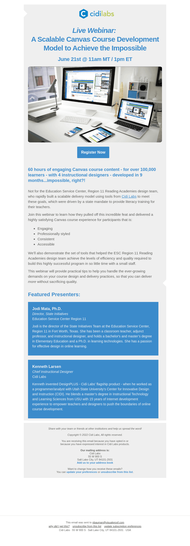 A Scalable Canvas Course Development Model to Achieve the Impossible