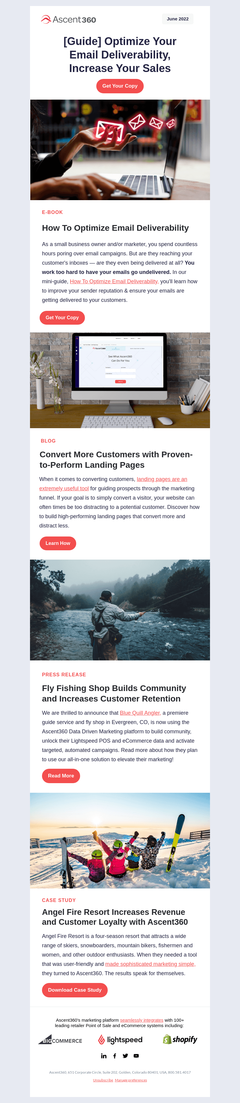 Monthly Digest: How Optimizing Email Deliverability Can Increase Sales for visualproof.com!
