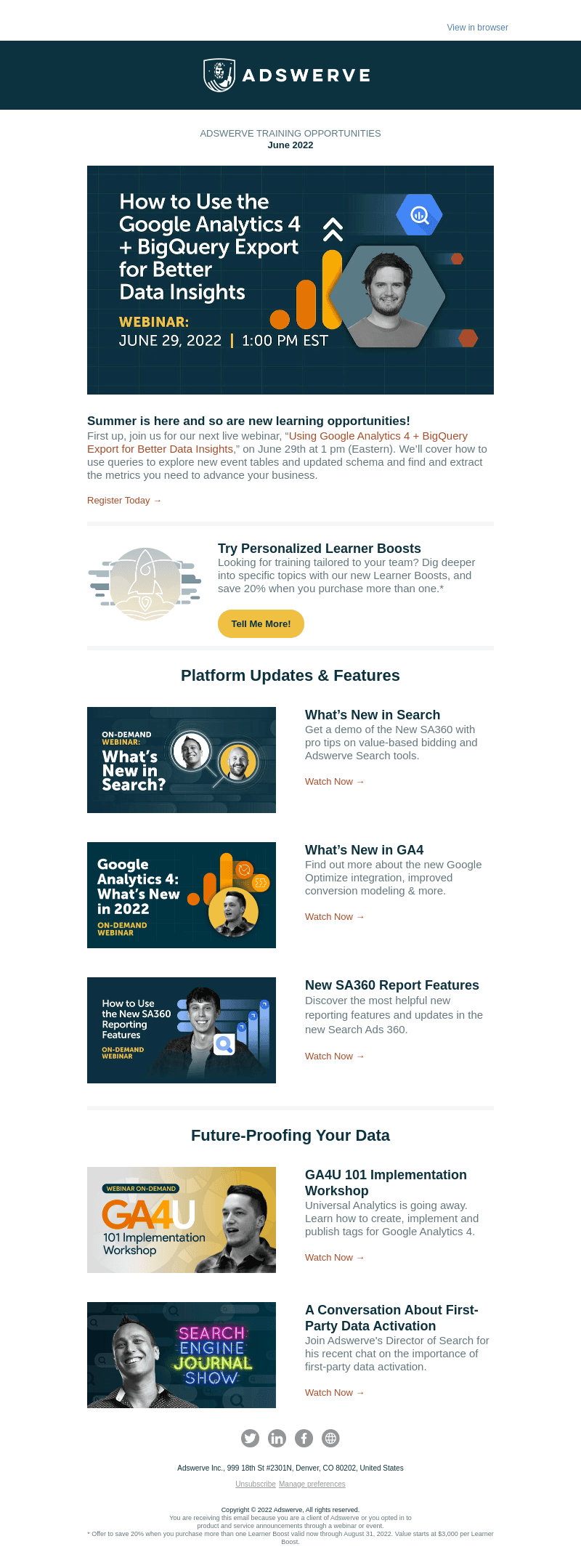 Six Must-Attend Summer Training Opportunities