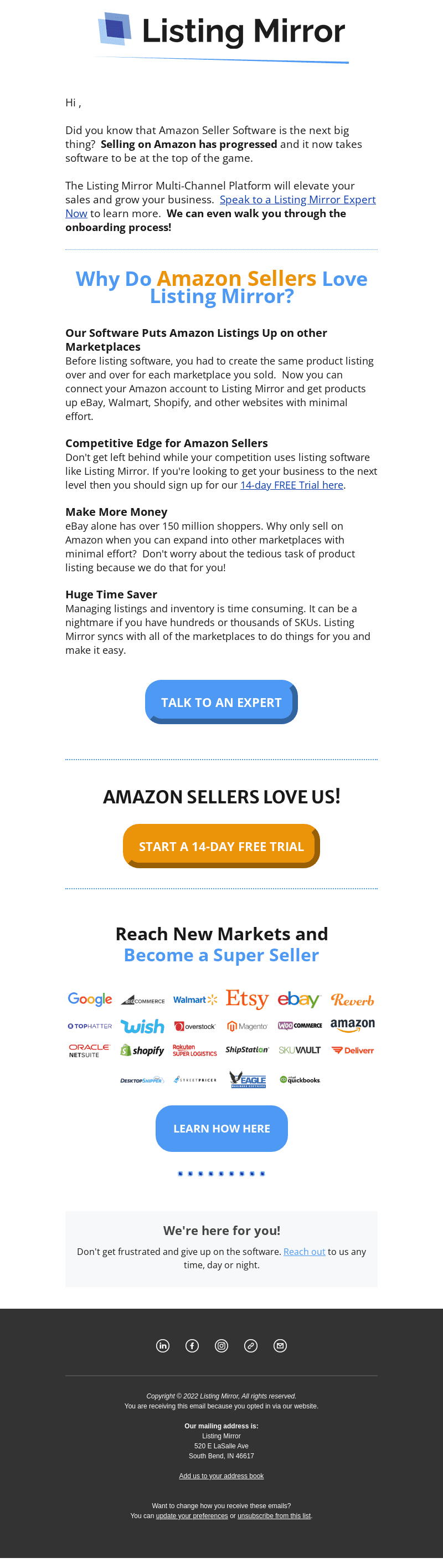 Try Our Amazon Seller Software for FREE