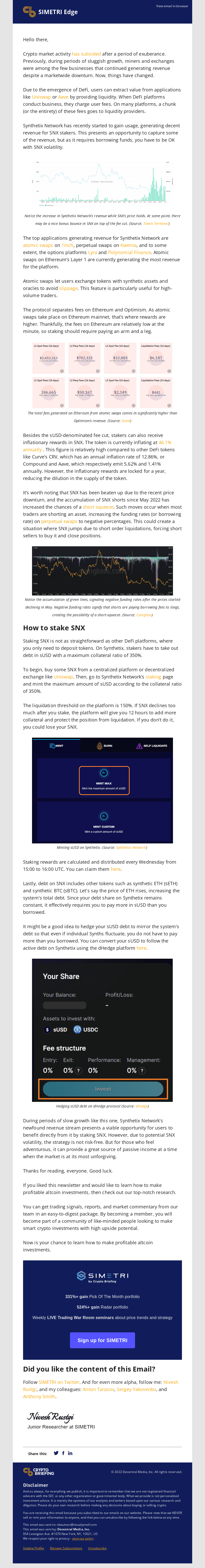 SIMETRI Edge: Sit on the revenue pipe