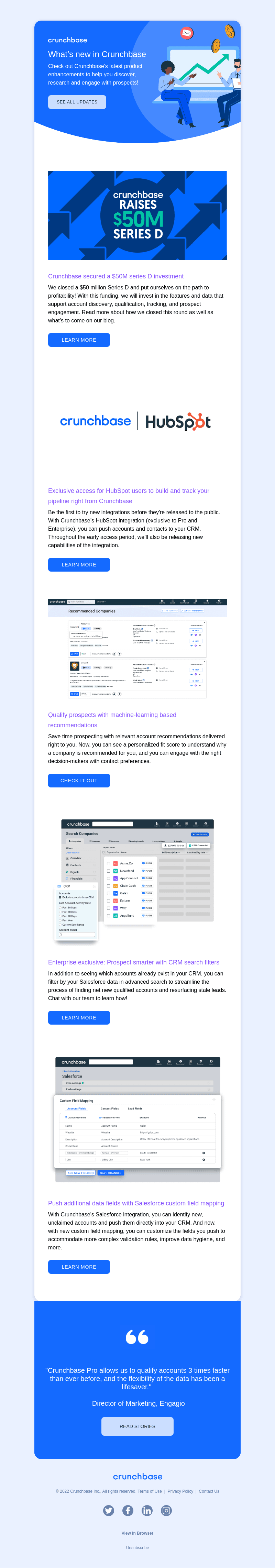 What's New in Crunchbase: August 2022 edition