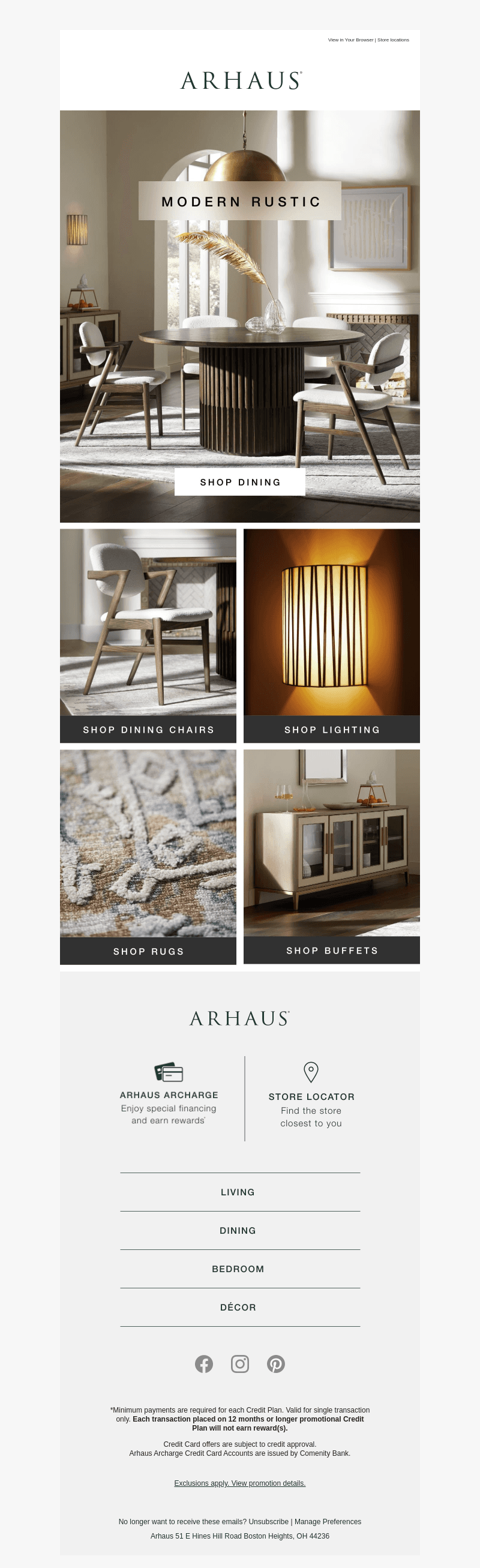 Shop the Look: Modern Rustic