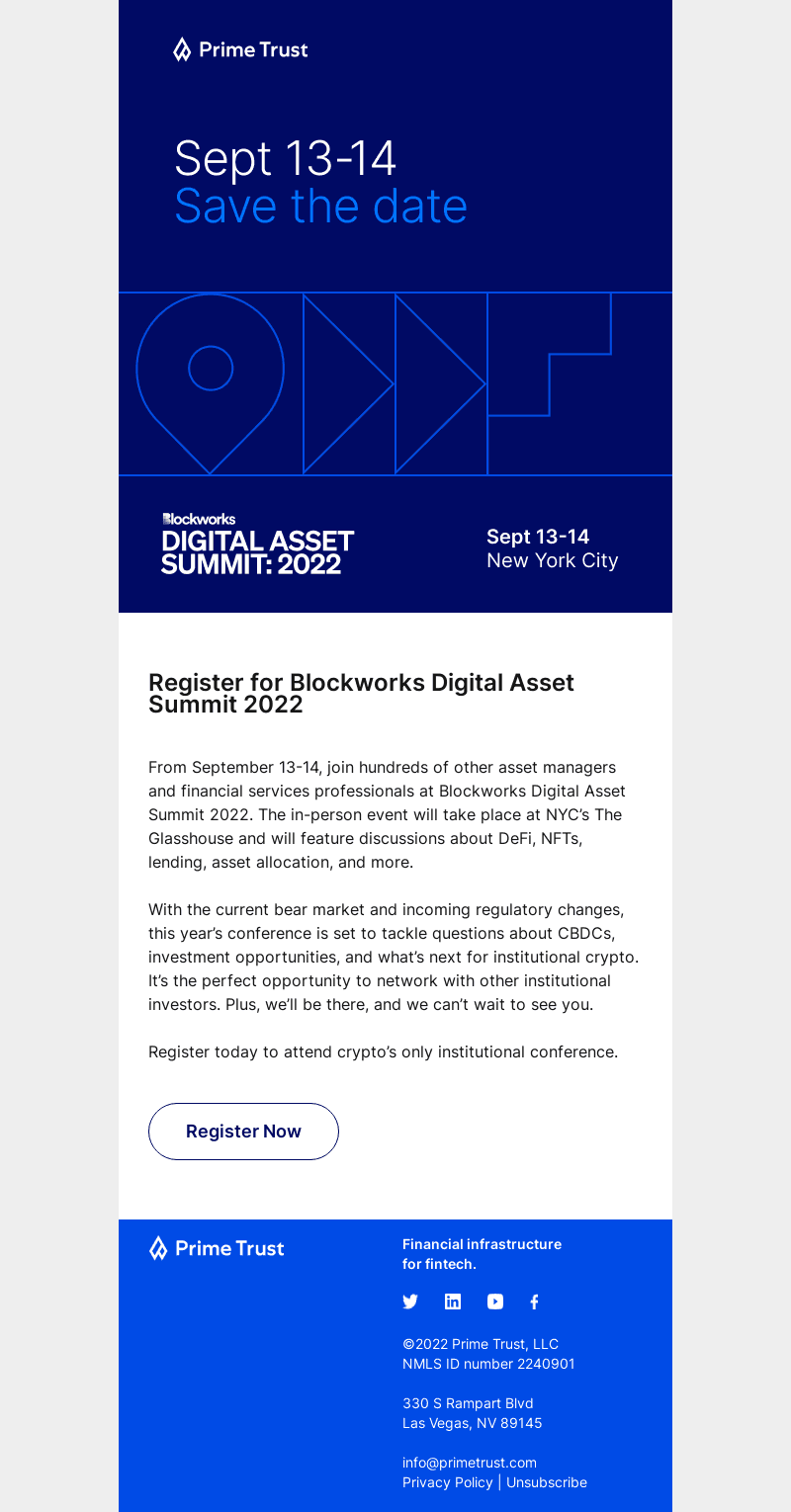 Prime trust email from Thu, Aug 18, 2022