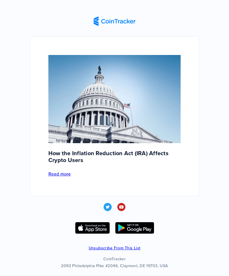 How the Inflation Reduction Act (IRA) Affects Crypto Users | CoinTracker