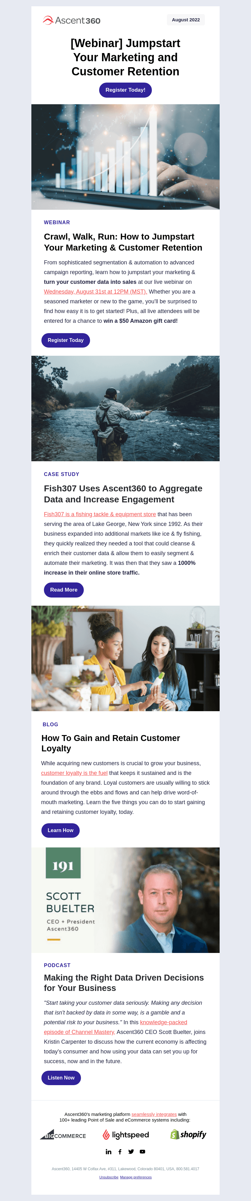 Ascent360 email from Wed, Aug 24, 2022