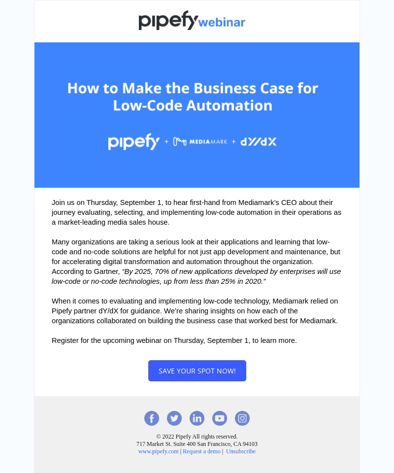 [Webinar] Making the Business Case for Low-Code Automation
