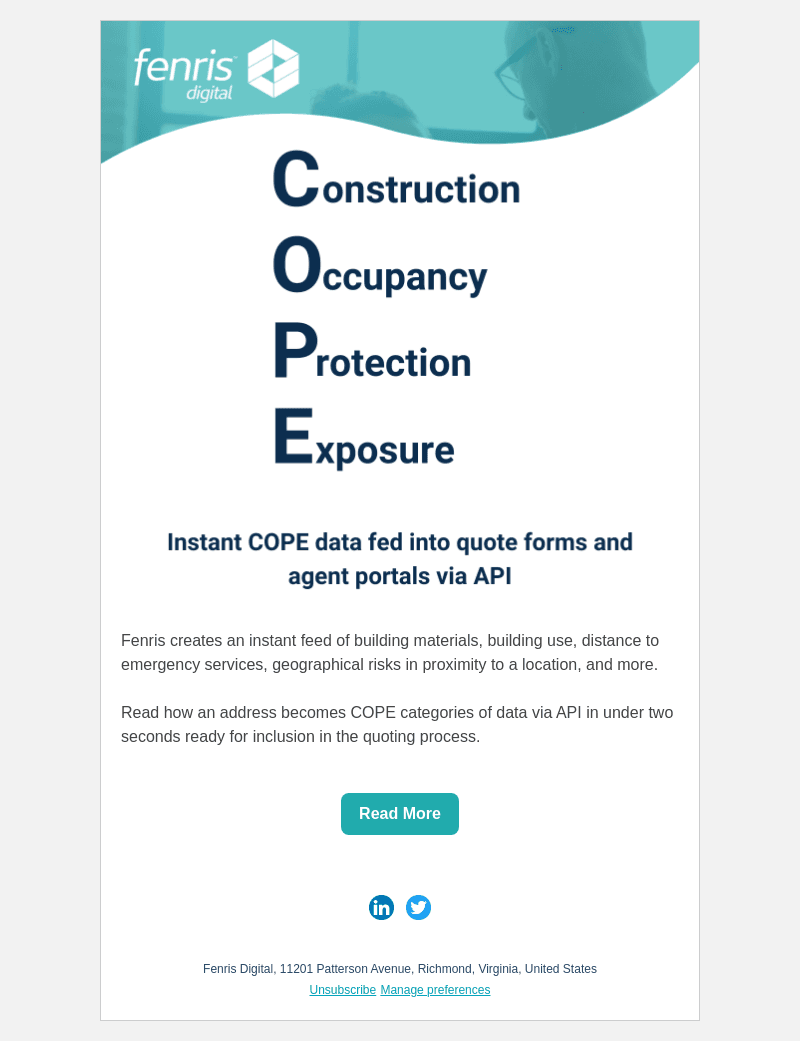 Fenris has COPE categories covered