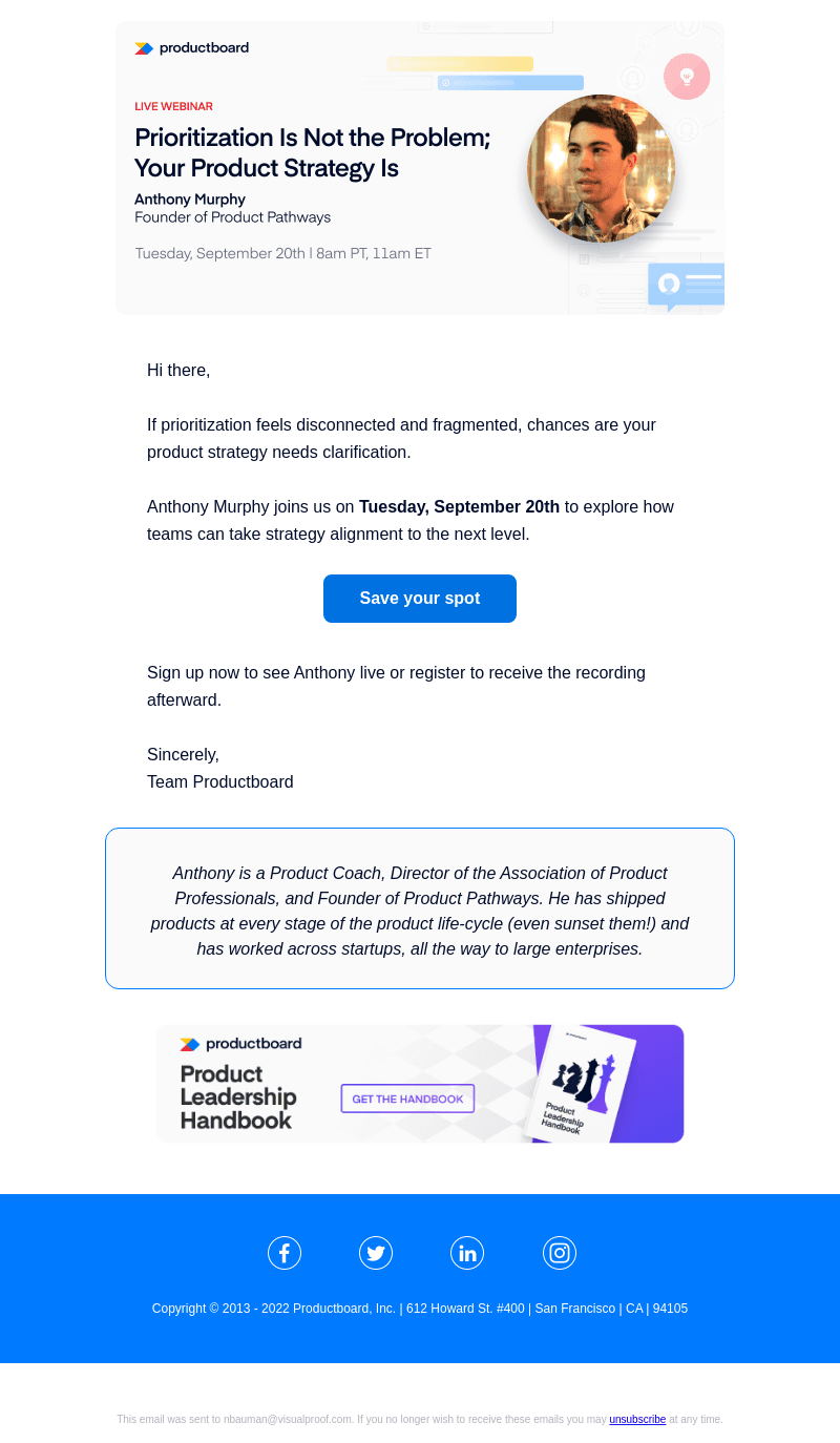What if your product strategy is the problem?