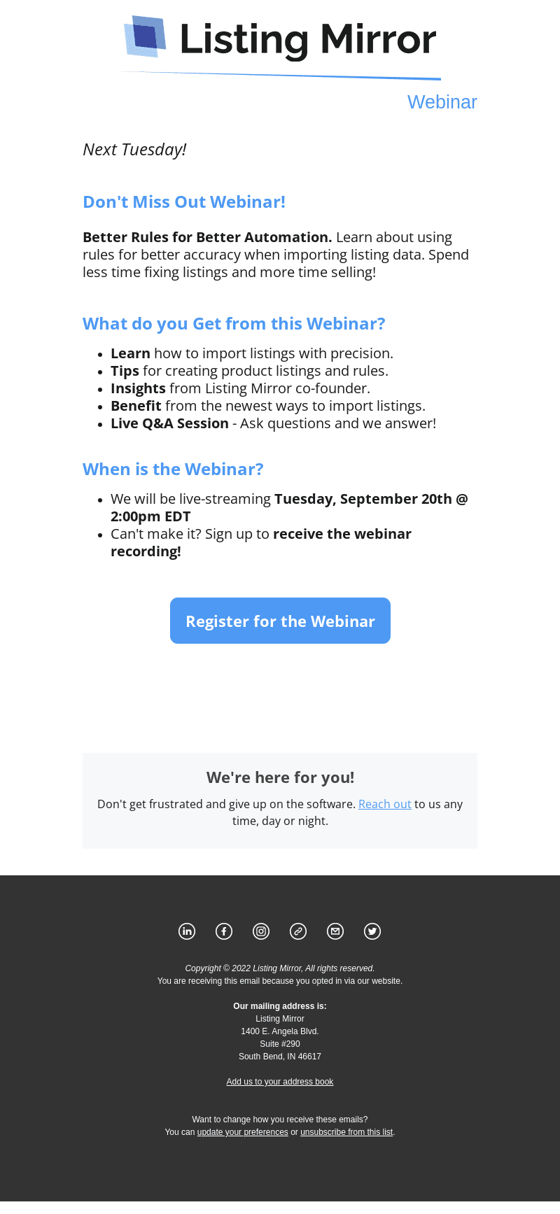 A WEBINAR Designed for Multi-Channel Sellers
