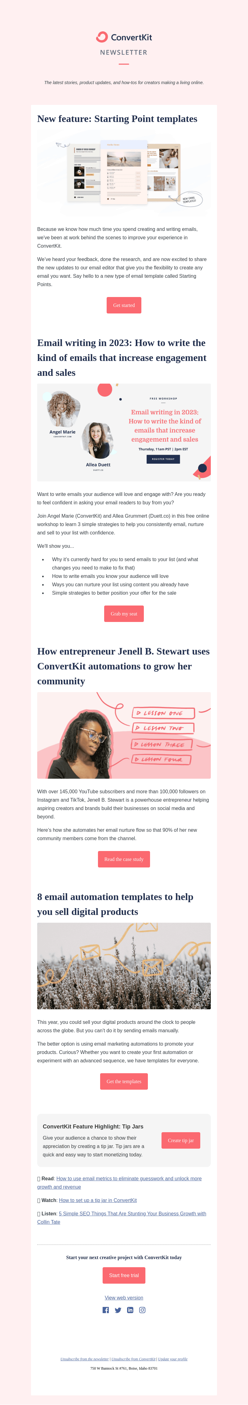 Ready to send beautiful emails with our new email editor?