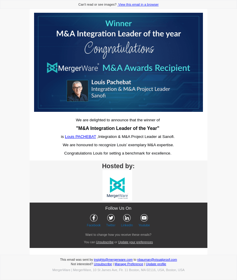 The MergerWare M&A Awards results are here!