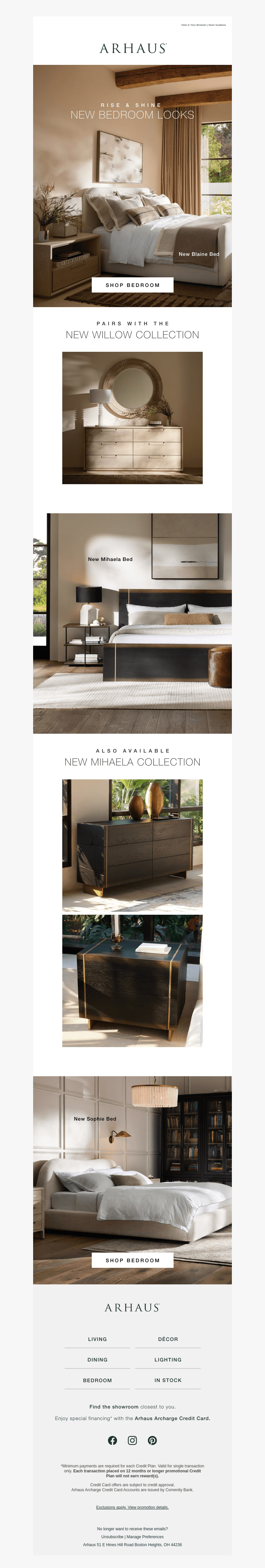 New Bedroom Styles Are In