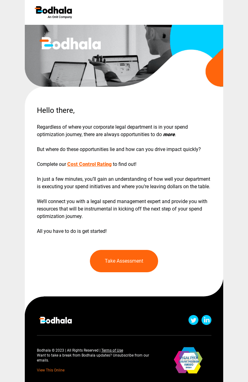 Bodhala email from Thu, Jan 19, 2023