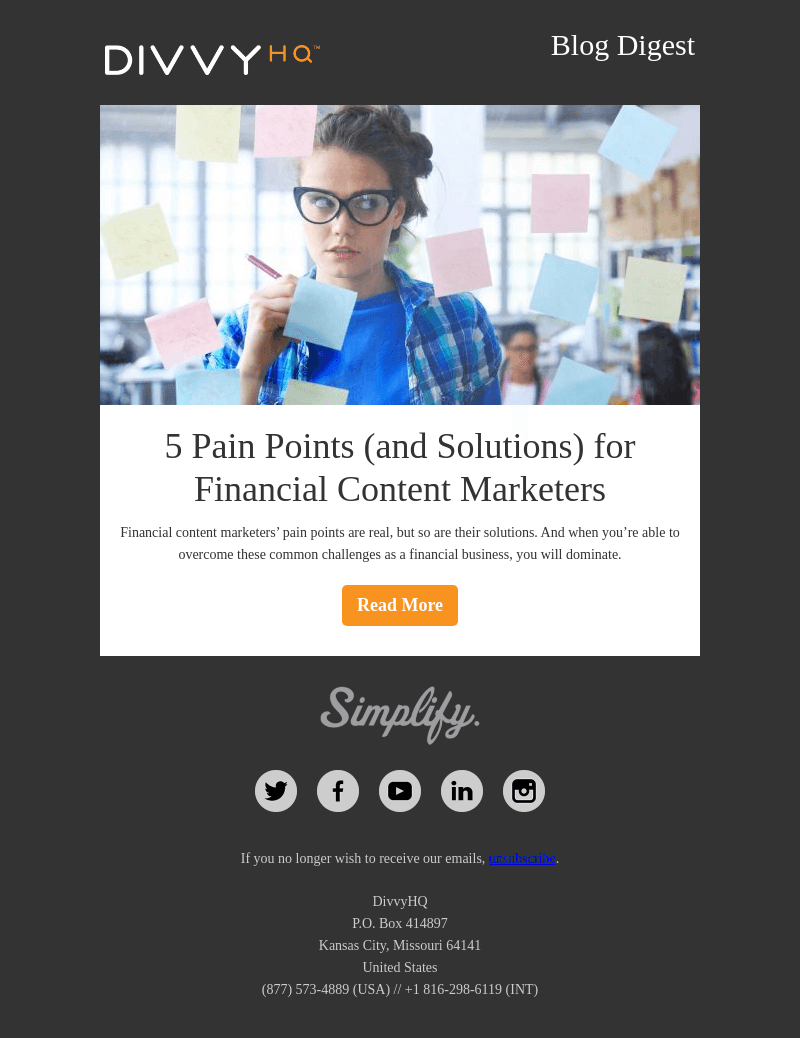 5 Pain Points (and Solutions) for Financial Content Marketers