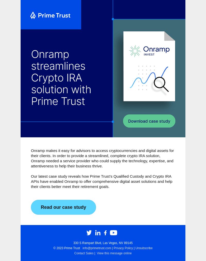 Prime trust email from Wed, Jan 25, 2023