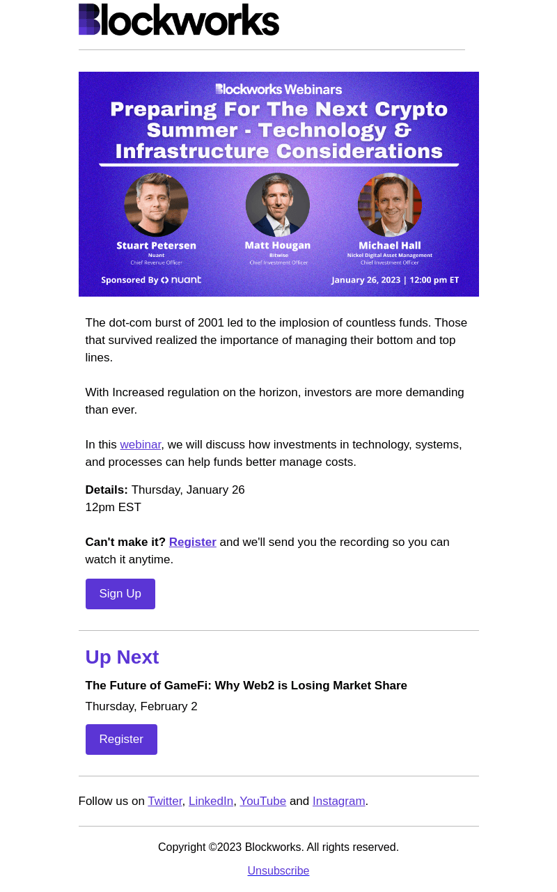 Crypto Summer in January?