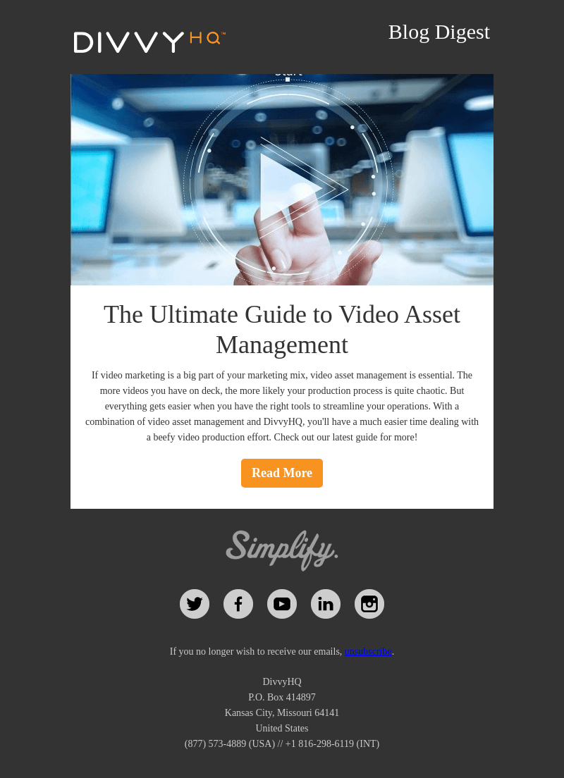 The Ultimate Guide to Video Asset Management