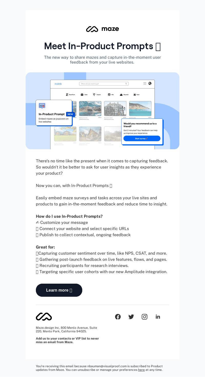 NEW: Embed mazes on live websites 💬