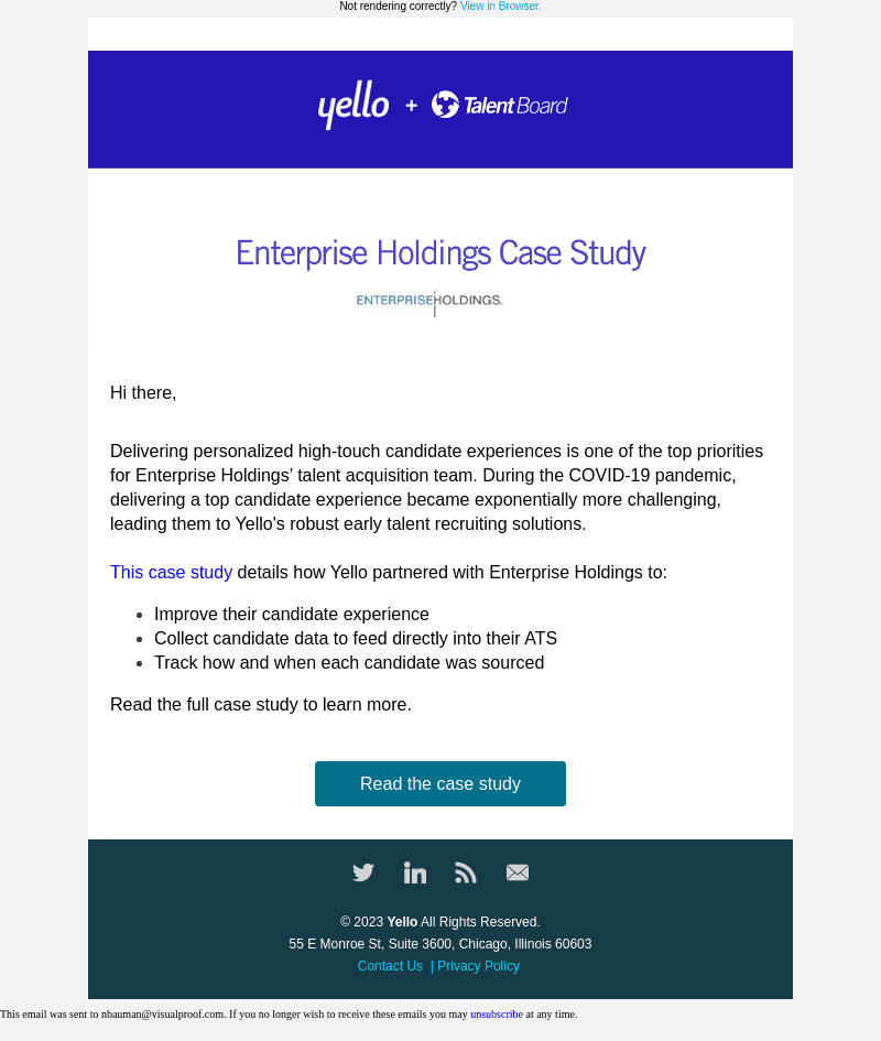 Case Study: How Enterprise Holdings Returned to Campus with Yello
