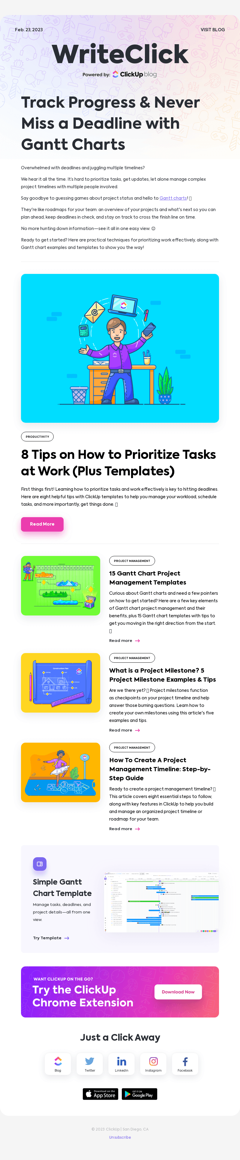 Master time and project management with Gantt charts. 🤩
