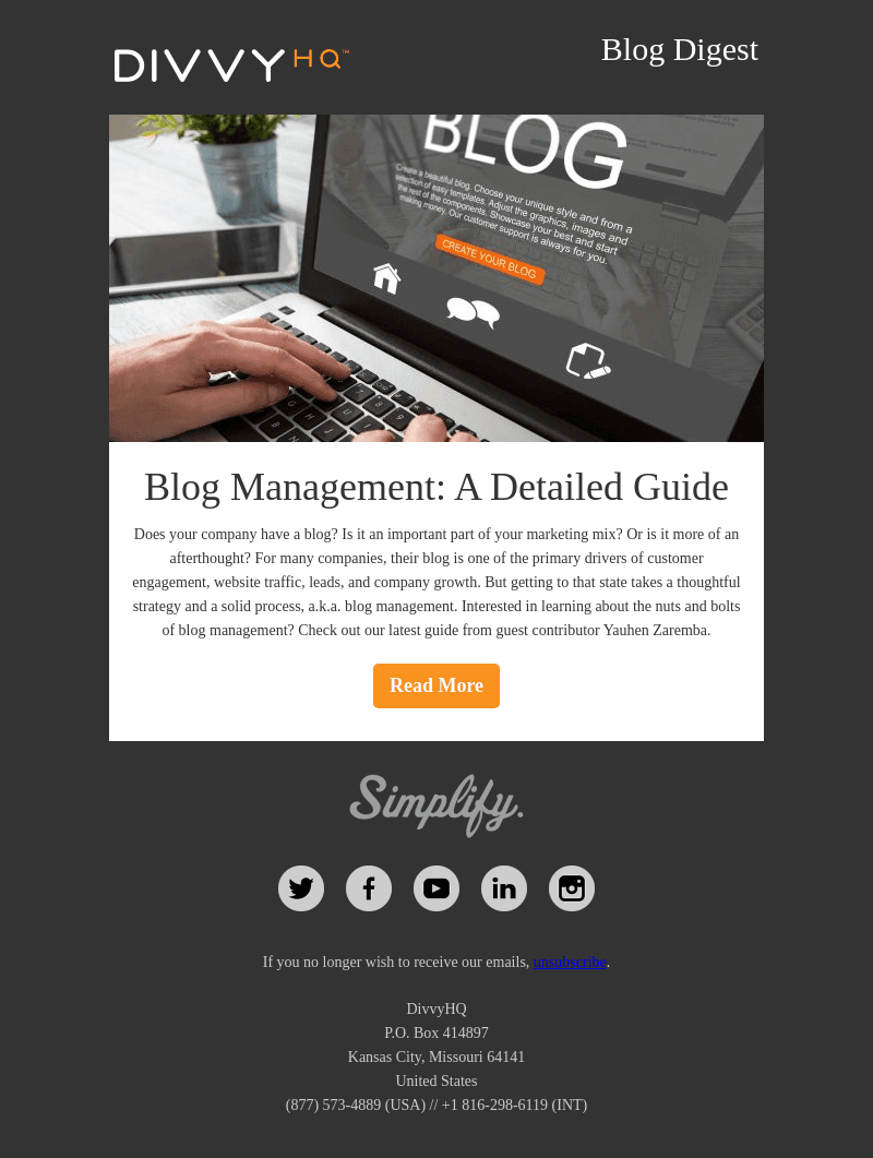 Blog Management: A Detailed Guide