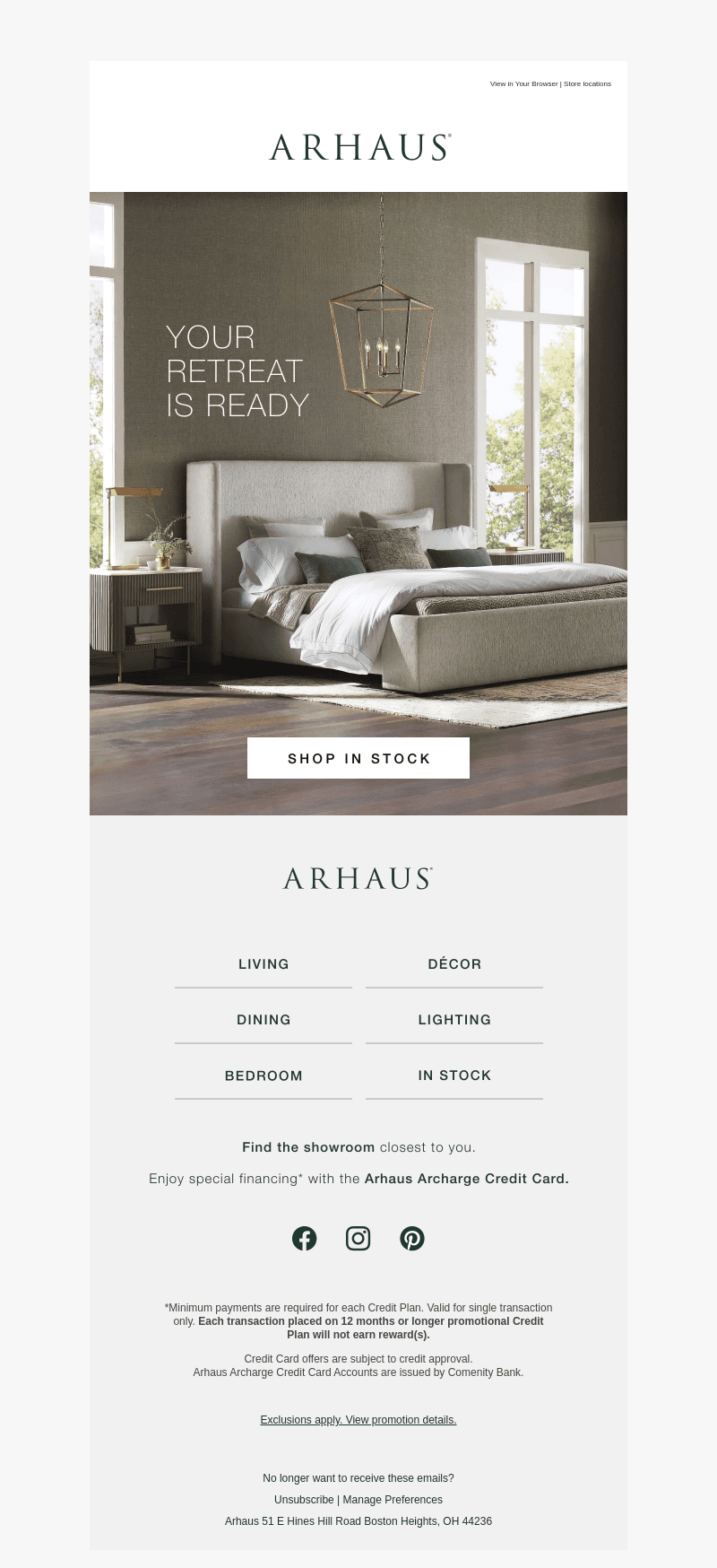 Shop In-Stock Bedroom Essentials