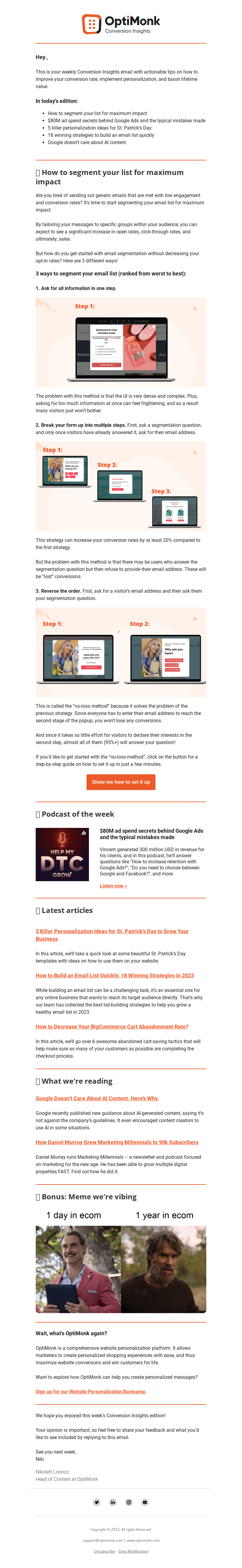 🚨 Stop sending generic emails: Here's how to segment your list for maximum impact