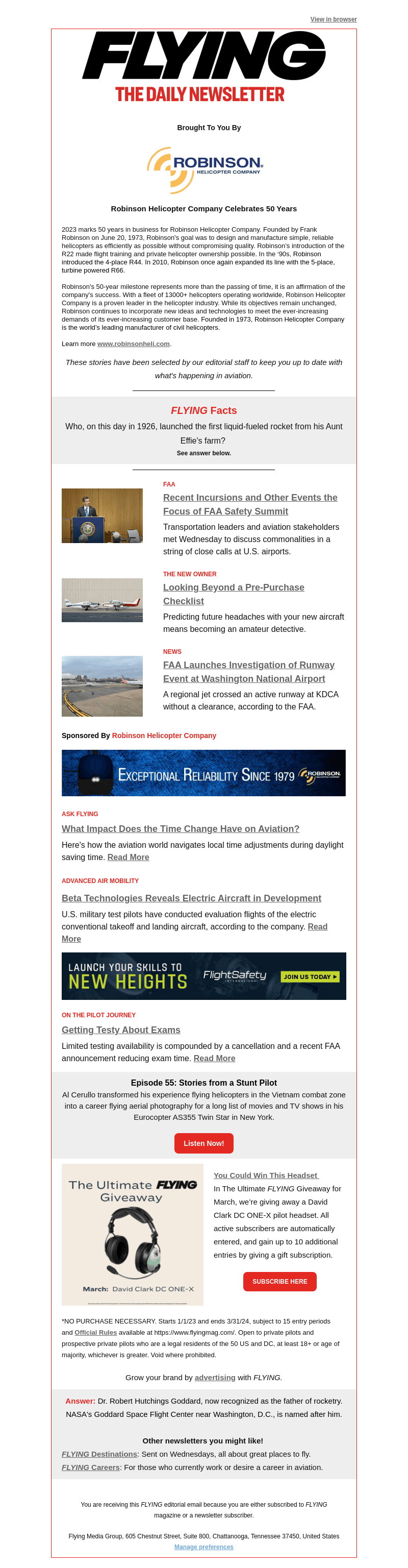 Recent Incursions Addressed at FAA Summit
