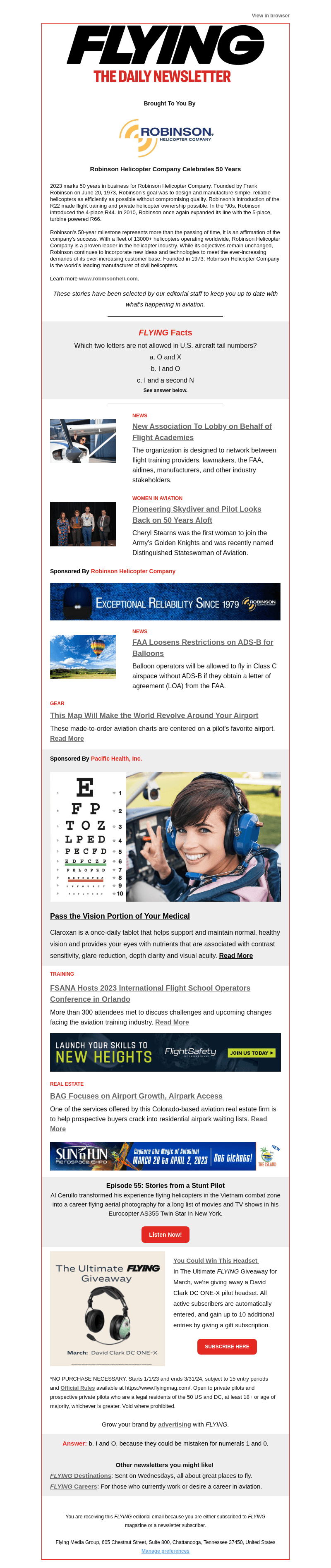 Consortium Formed To Advocate for Flight Training Concerns