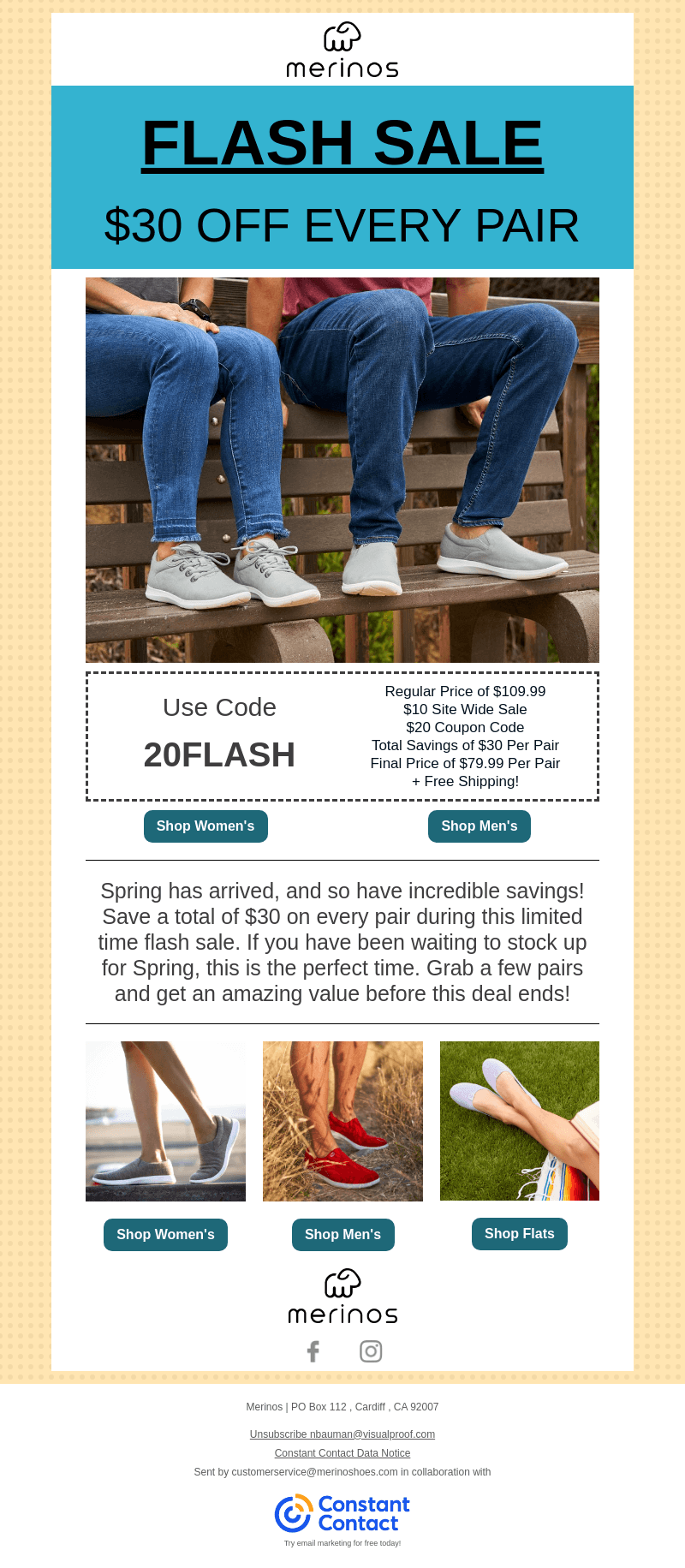😁 SAVE $30 - FLASH SALE! 😁