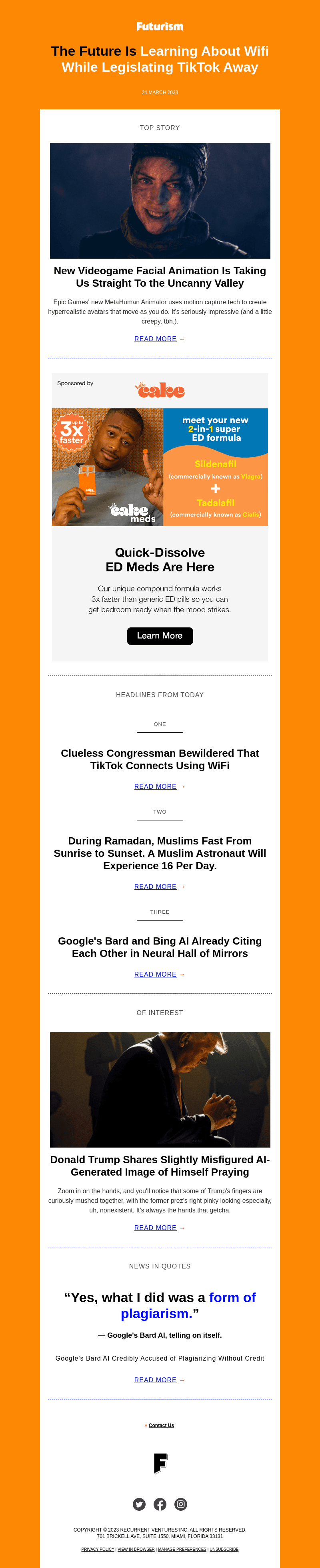 Futurism email from Fri, Mar 24, 2023