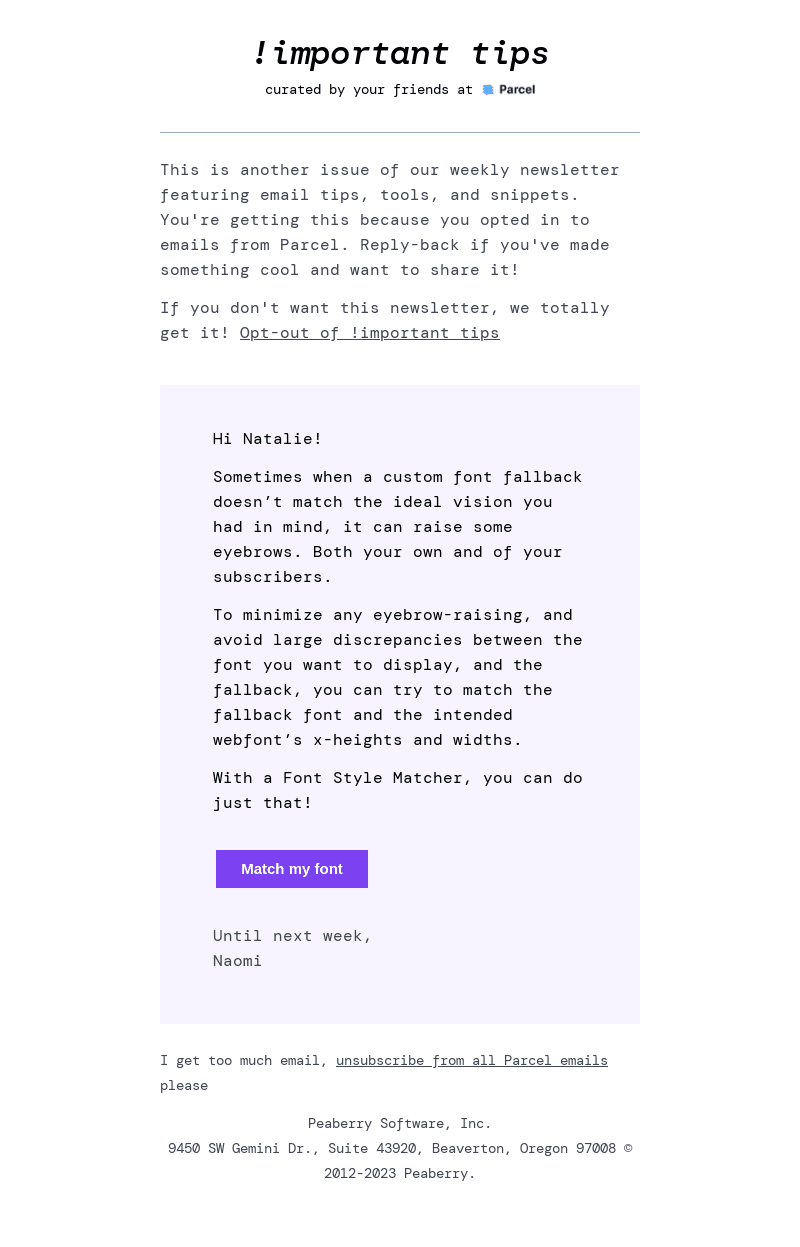 Matching fallback fonts to webfonts.
