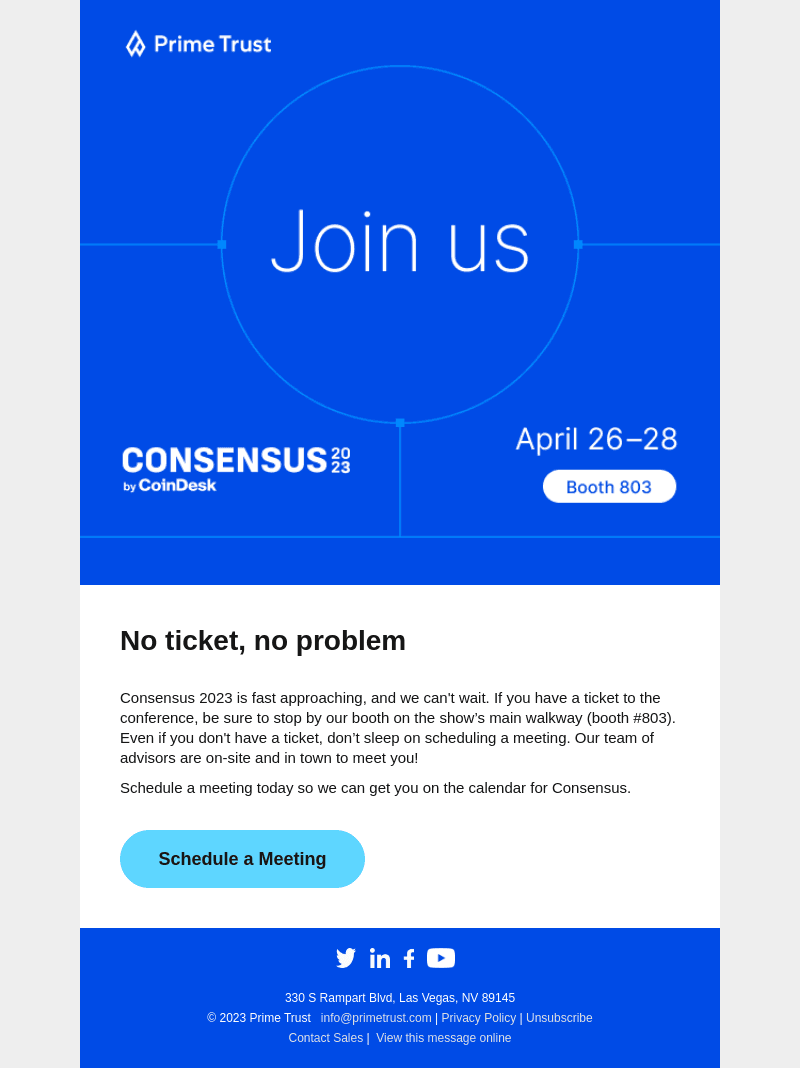Prime trust email from Fri, Apr 14, 2023