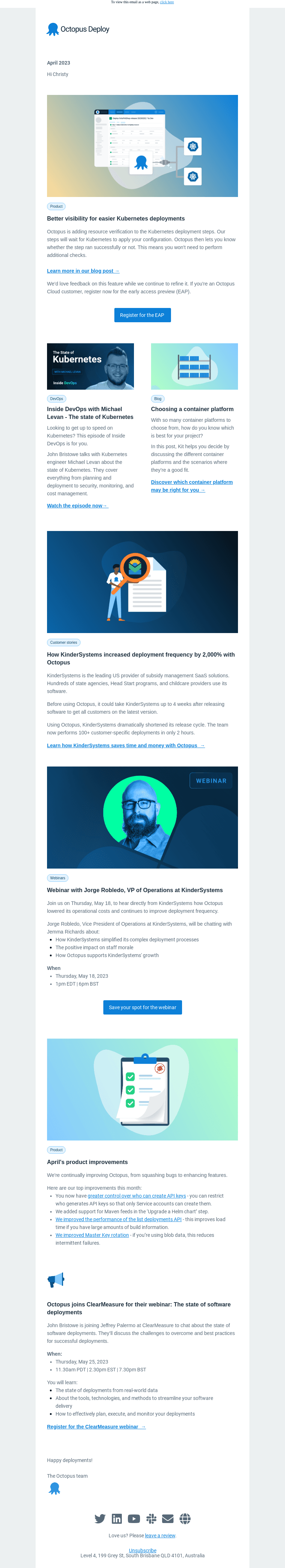 Try our new Kubernetes feature, plus learn all about containers